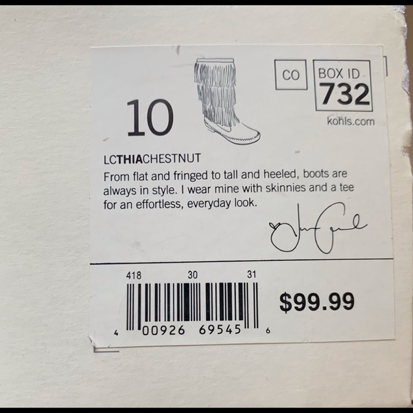 Lauren Conrad moccasin boots - Picture 9 of 9